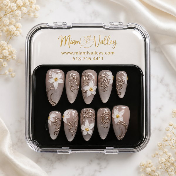 Elegant Floral Nude Collection