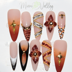 custom handmade press on nails