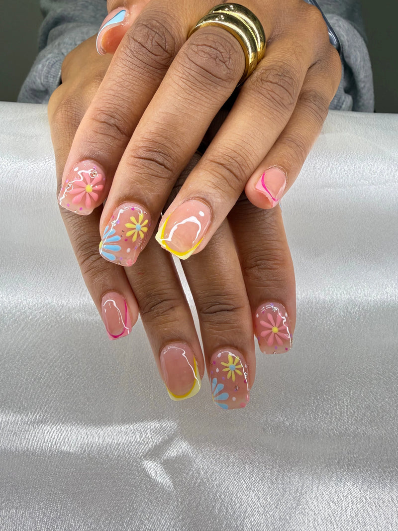 Short Square Nails