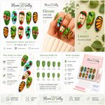 Garden Whimsy 3D Press-On Nail Set