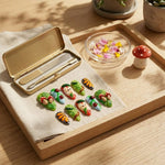 Garden Whimsy 3D Press-On Nail Set